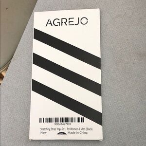 AGREJO Black and White Stretching Strap